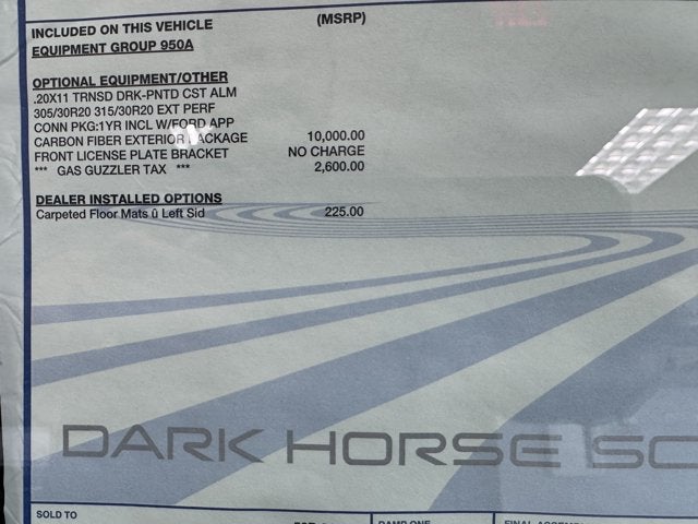 2026 Ford Mustang Dark Horse® SC