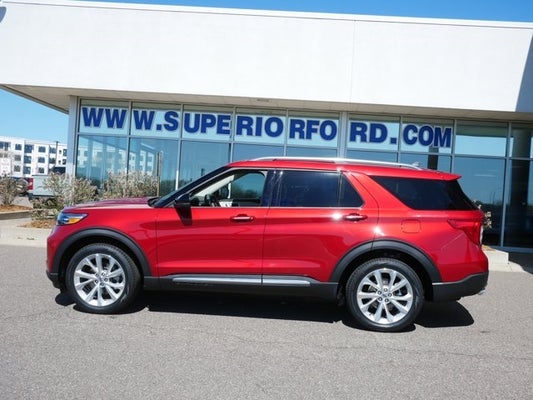 Used 2024 Ford Explorer Platinum with VIN 1FM5K8HC2RGA14351 for sale in Plymouth, Minnesota