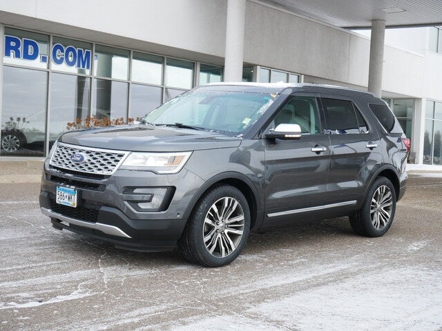 Used 2017 Ford Explorer Platinum with VIN 1FM5K8HTXHGB39922 for sale in Plymouth, Minnesota