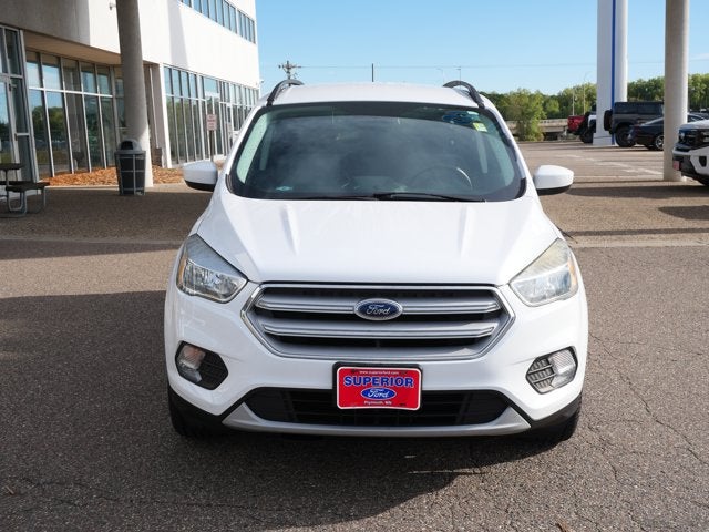 Used 2018 Ford Escape SE with VIN 1FMCU9GD8JUA80605 for sale in Plymouth, Minnesota