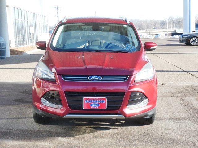 Used 2014 Ford Escape Titanium with VIN 1FMCU9J91EUB16015 for sale in Plymouth, Minnesota