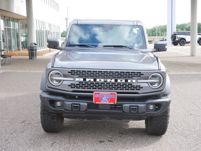 Used 2023 Ford Bronco Badlands with VIN 1FMEE5DP4PLB11585 for sale in Plymouth, Minnesota