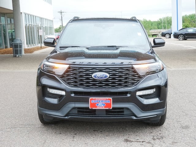 Used 2022 Ford Explorer ST Line with VIN 1FMSK8KH0NGB93796 for sale in Plymouth, Minnesota