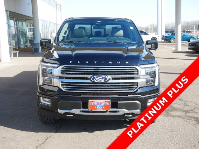 Used 2024 Ford F-150 Platinum with VIN 1FTFW7LD2RFC13090 for sale in Plymouth, Minnesota