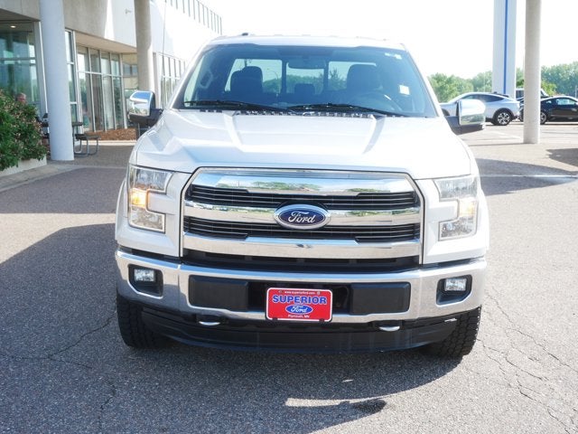 Used 2015 Ford F-150 Lariat with VIN 1FTFX1EF8FFB48220 for sale in Plymouth, Minnesota