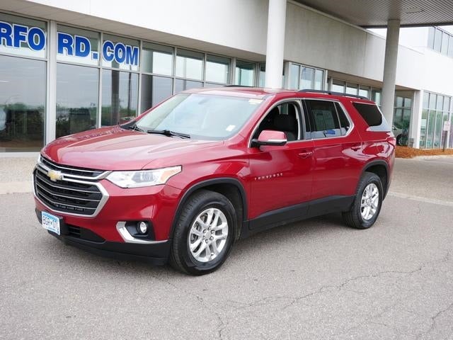 Certified 2019 Chevrolet Traverse 1LT with VIN 1GNEVGKW2KJ107301 for sale in Plymouth, Minnesota