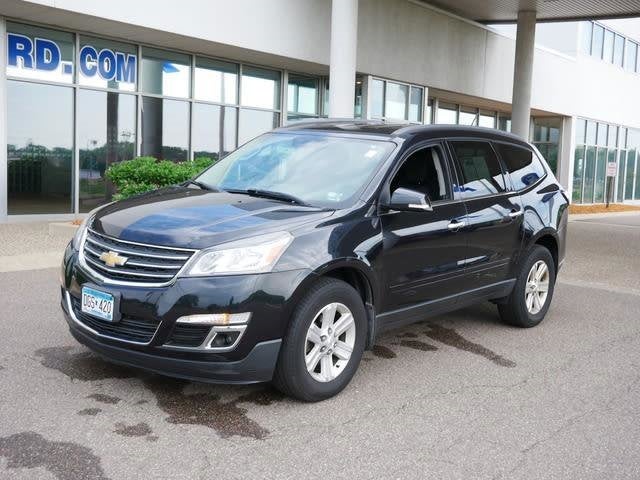 Used 2013 Chevrolet Traverse 1LT with VIN 1GNKVGKD2DJ116231 for sale in Plymouth, Minnesota