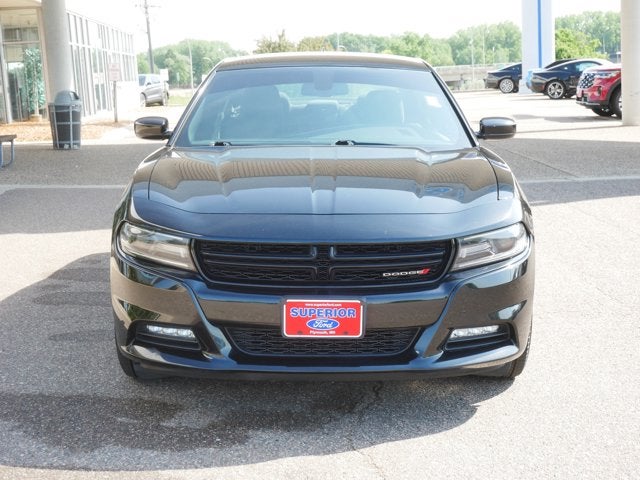 Used 2019 Dodge Charger SXT with VIN 2C3CDXJG1KH651100 for sale in Plymouth, Minnesota