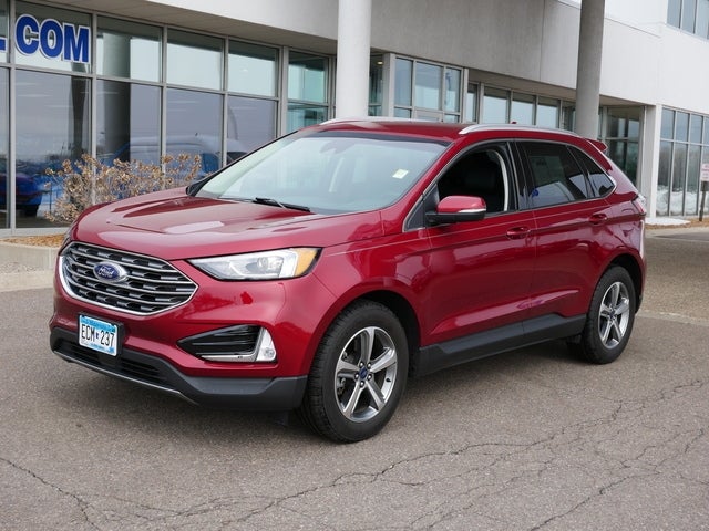 Used 2019 Ford Edge SEL with VIN 2FMPK4J91KBC44718 for sale in Plymouth, Minnesota