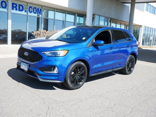 Used 2022 Ford Edge ST-Line with VIN 2FMPK4J9XNBA16642 for sale in Plymouth, Minnesota