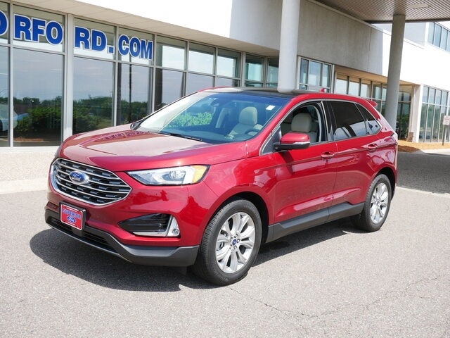 Used 2019 Ford Edge Titanium with VIN 2FMPK4K97KBC56967 for sale in Plymouth, Minnesota