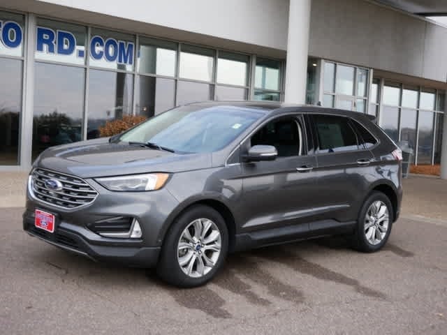 Certified 2019 Ford Edge Titanium with VIN 2FMPK4K98KBB18905 for sale in Plymouth, Minnesota