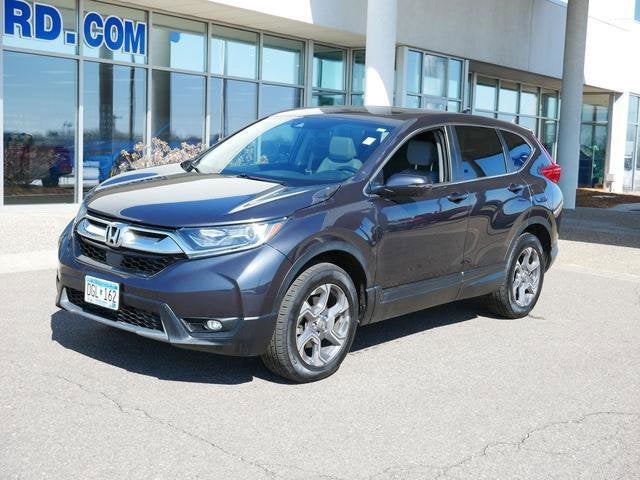 Used 2019 Honda CR-V EX-L with VIN 2HKRW2H84KH603759 for sale in Plymouth, Minnesota