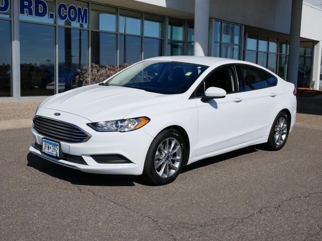 Used 2017 Ford Fusion SE with VIN 3FA6P0H74HR144966 for sale in Plymouth, Minnesota