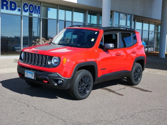 Used 2018 Jeep Renegade Trailhawk with VIN ZACCJBCB2JPG69417 for sale in Plymouth, Minnesota