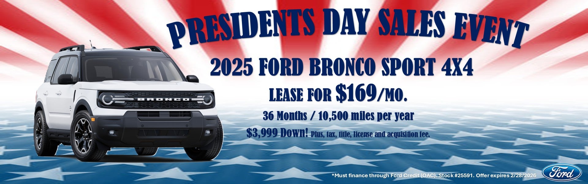 2025 Ford Bronco Sport 4x4