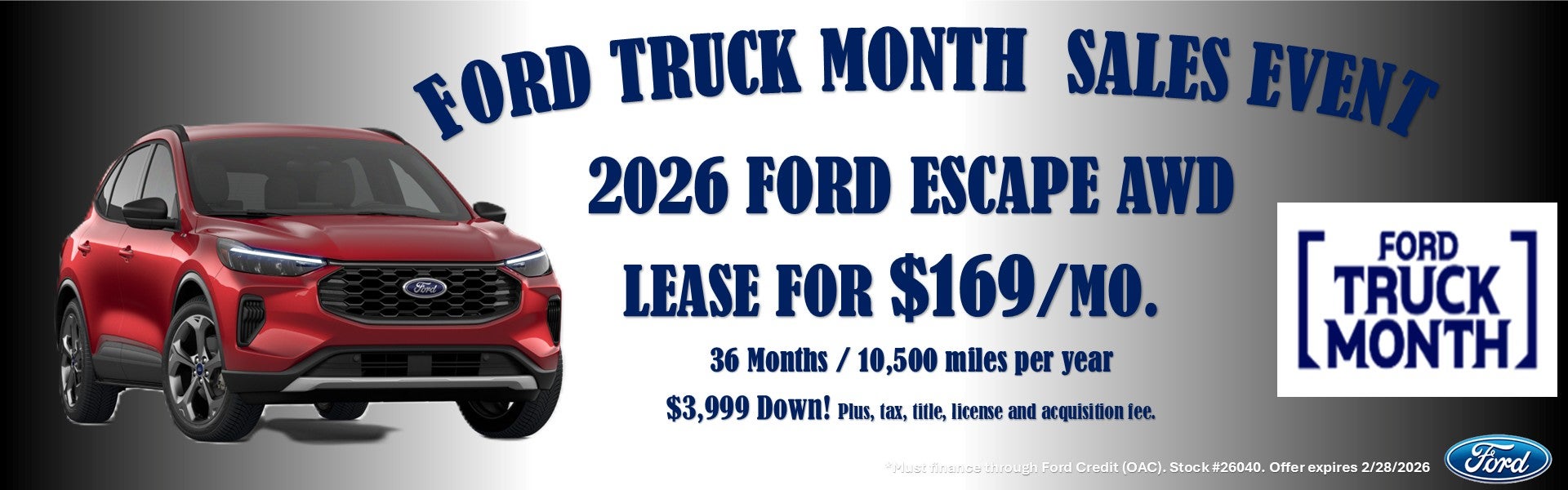 2026 Ford Escape