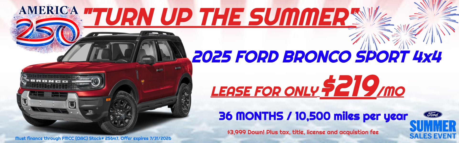 2025 FORD BRONCO SPORT