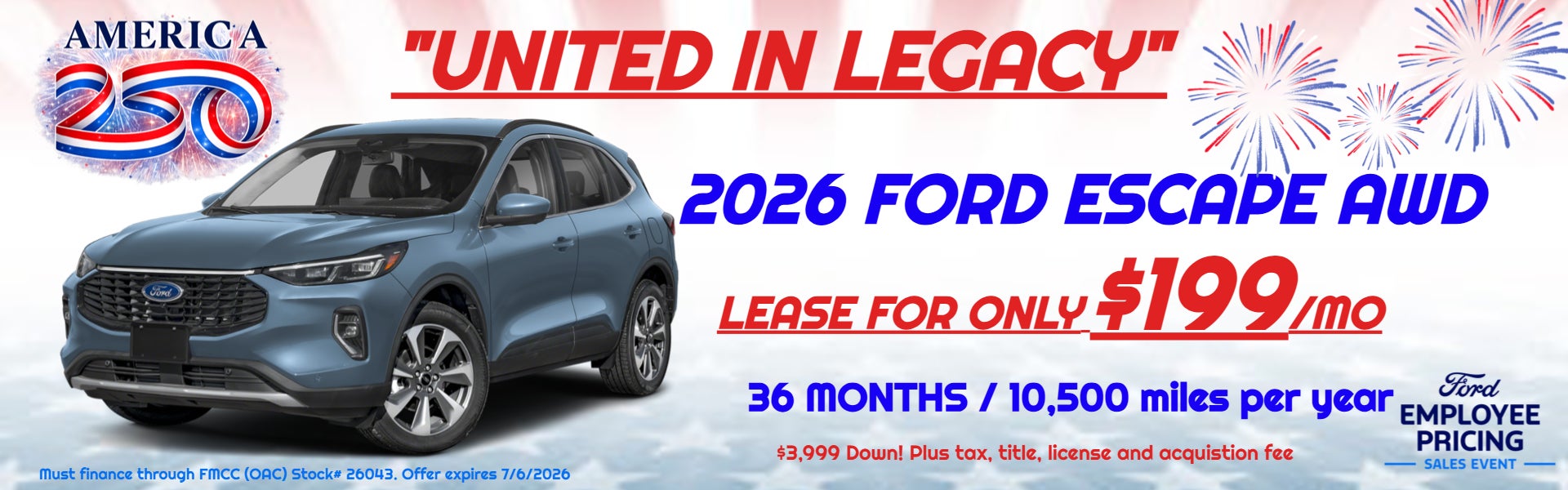 2026 Ford Escape AWD
