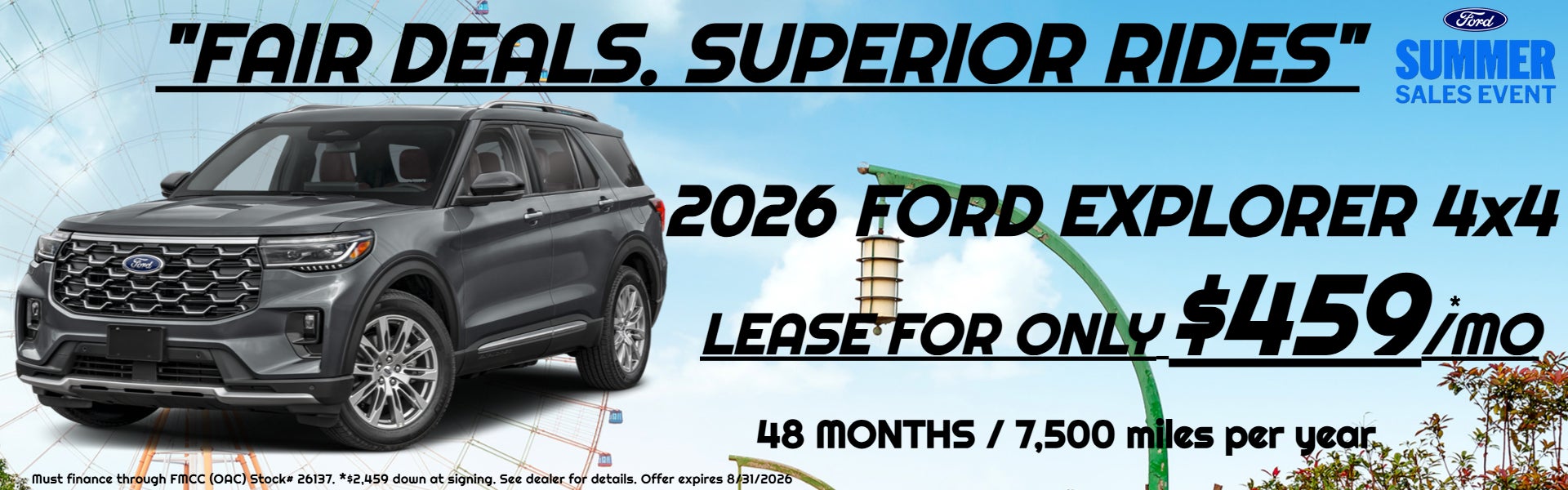 2026 Ford Explorer 4x4