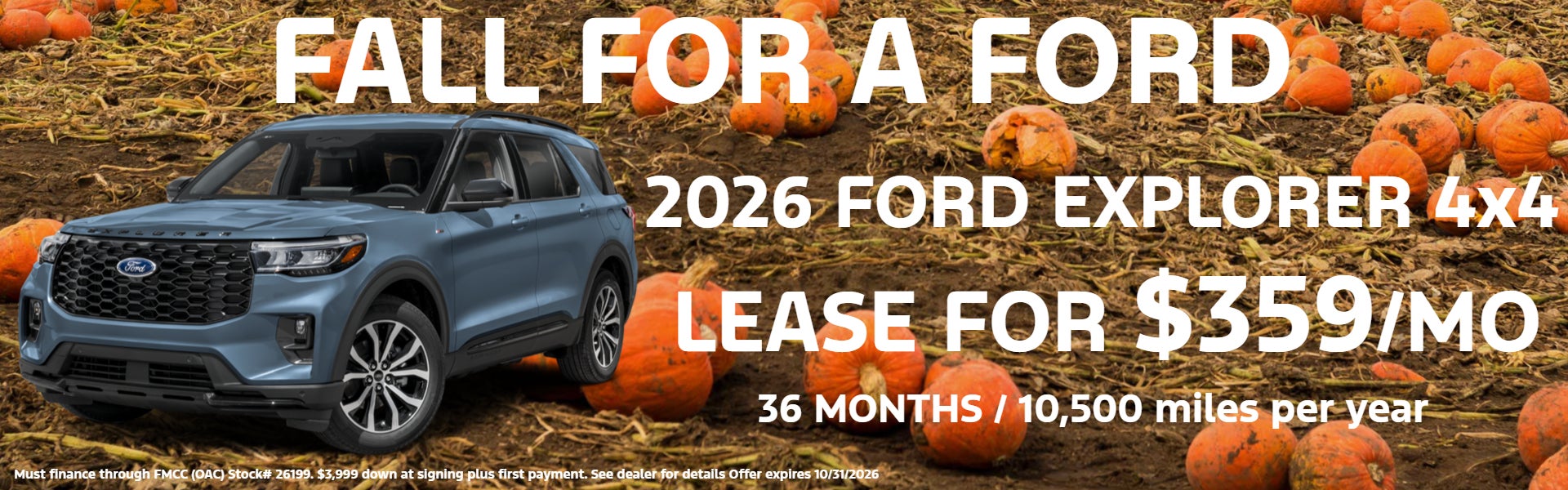 2026 Ford Explorer 4x4